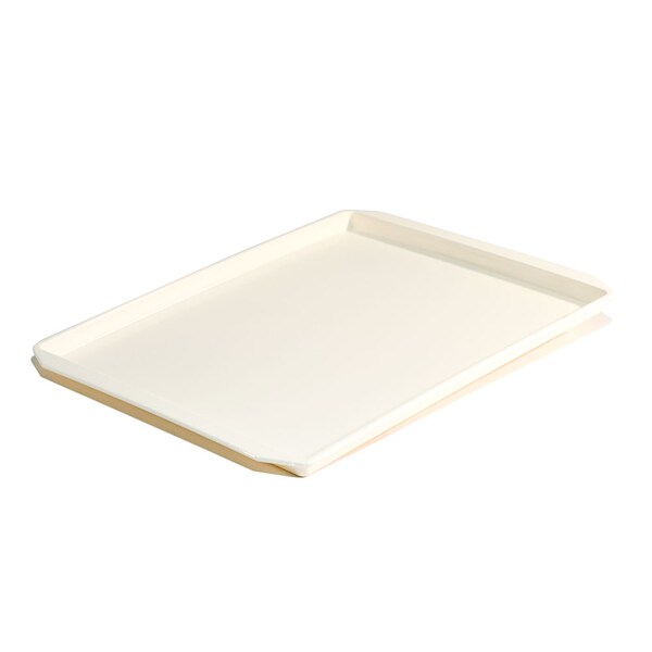 Hapco-Elmar R3030VAN-Essential 10.5x12.5" Rect. Tray W/ Handles, Vanilla, PK 36 R3030VAN - main